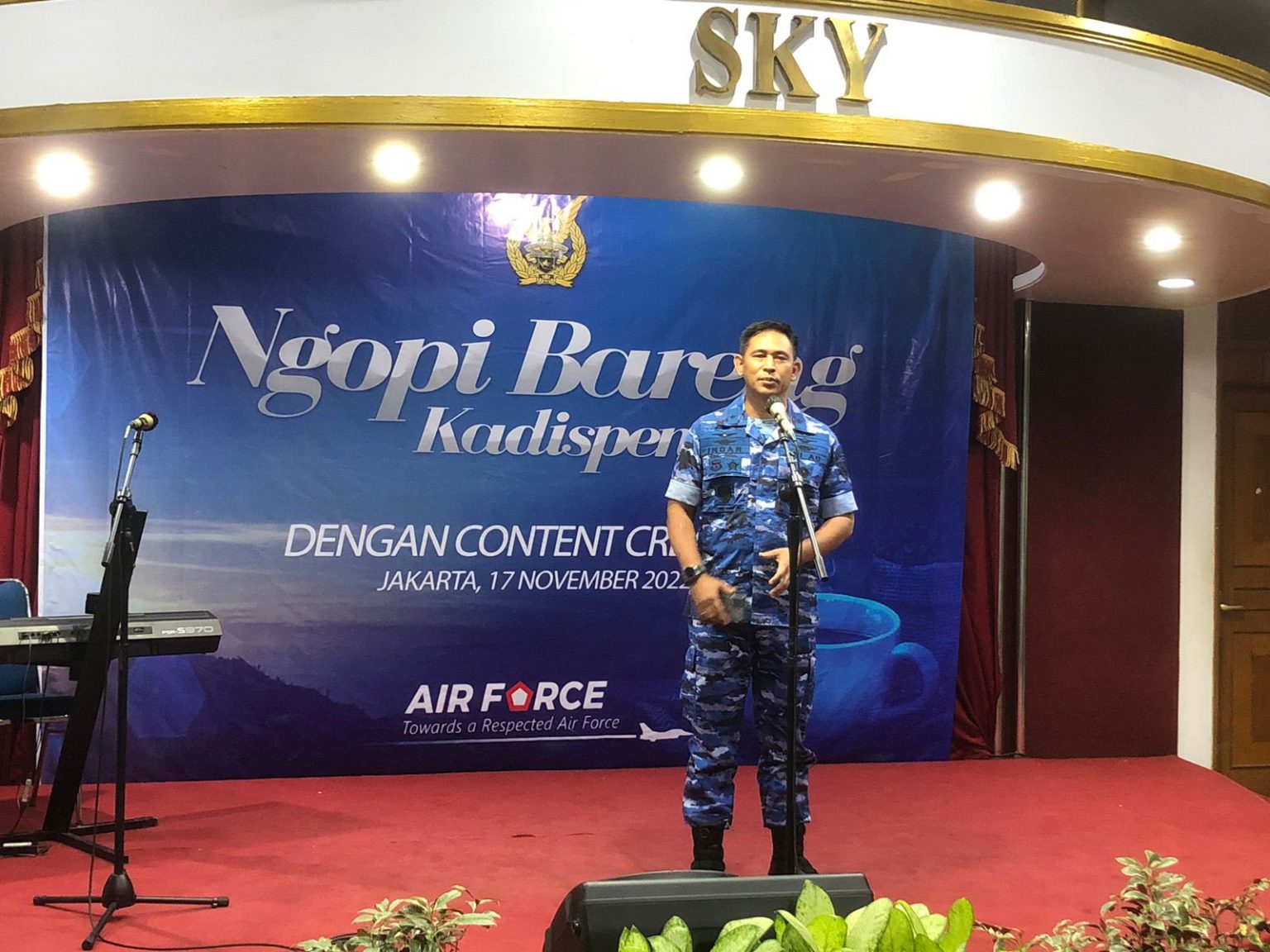 Kadispenau Marsma TNI Indan Gilang Buldansyah. (Dok: TNI AU)