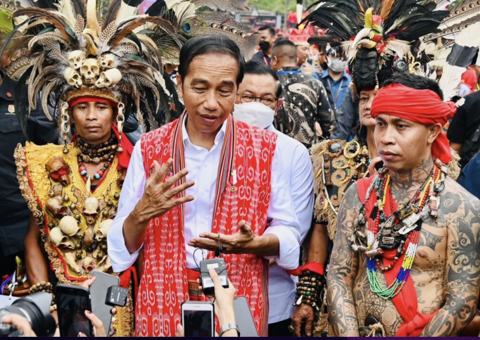 Jokowi sebut pemilihan Yudo Margono rotasi matra.