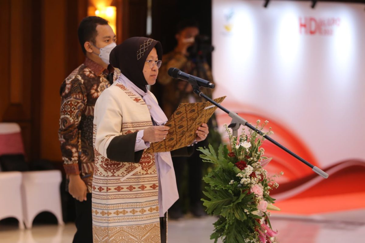 Menteri Sosial RI, Tri Rismaharini. (Foto: Ikhwan Syah)