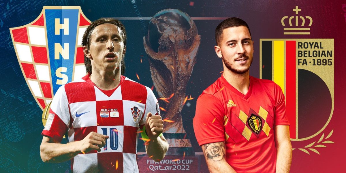 Jadwal siaran langsung Piala Dunia 2022 hari ini salah satunya mempertandingkan Kroasia Vs Belgia. (Foto: khelnow)