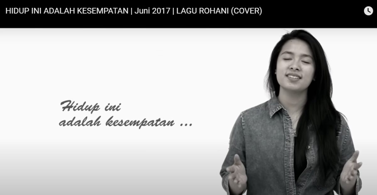 Lirik dan Chord Lagu Hidup Ini Adalah Kesempatan Marsel Tumbelaka (Foto: youtube.com)