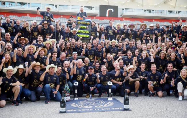 Red Bull Racing memenangkan gelar konstruktor F1 2022. (Foto: digitalsolution)