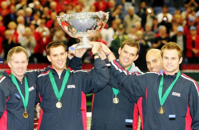 Tim Amerika Serika saat memenangkan Piala Davis 2007. (Foto: usopen)