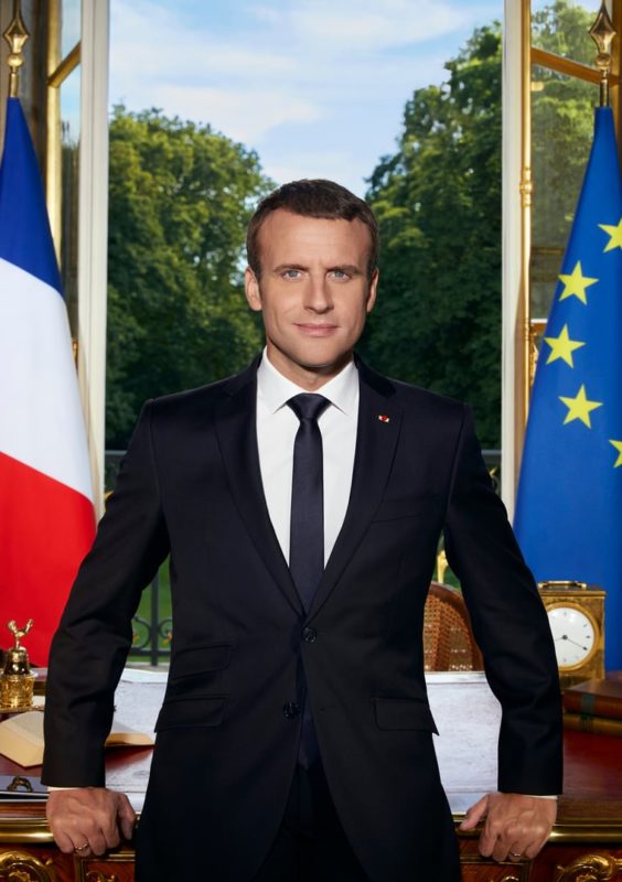 presiden perancis Emmanuel Macron sebut Eropa alami krisis.