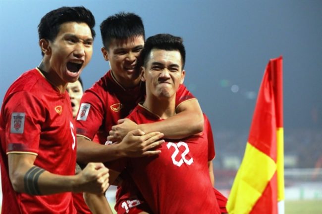 Hasil babak pertama Vietnam Vs Thailand pada leg 1 final Piala AFF 2022. (Foto: vietnamplus)