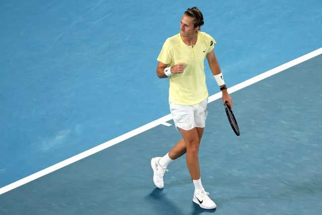 Sebastian Korda di Australian Open 2023 hari kelima. (Foto: ATP)