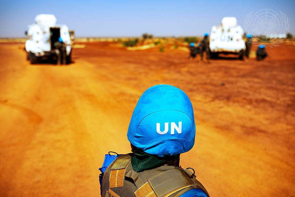 Ilustrasi pasukan PBB. Diplomasi.