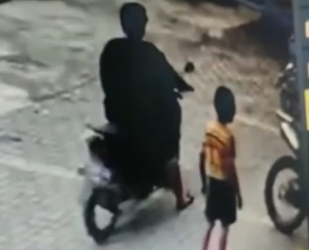 Video detik-detik remaja culik dan bunuh anak di Makassar (Dok tangkapan layar)