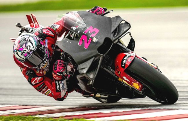 Enea Bastianini di tes Sepang tes Pramusim MotoGP 2023. (Foto: Ducati Corse)