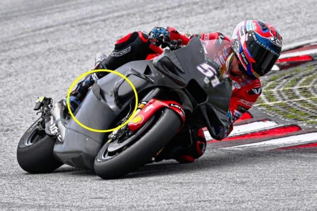 Evolusi baru Ducati di tes shakedown Sepang jelang tes pramusim MotoGP 2023. (Foto: GPOne)