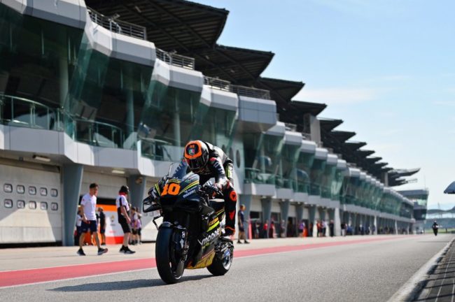 Luca Marini di tes Sepang tes pramusim MotoGP 2023 hari terakhir. (Foto: Mooney VR46 Racing Team)