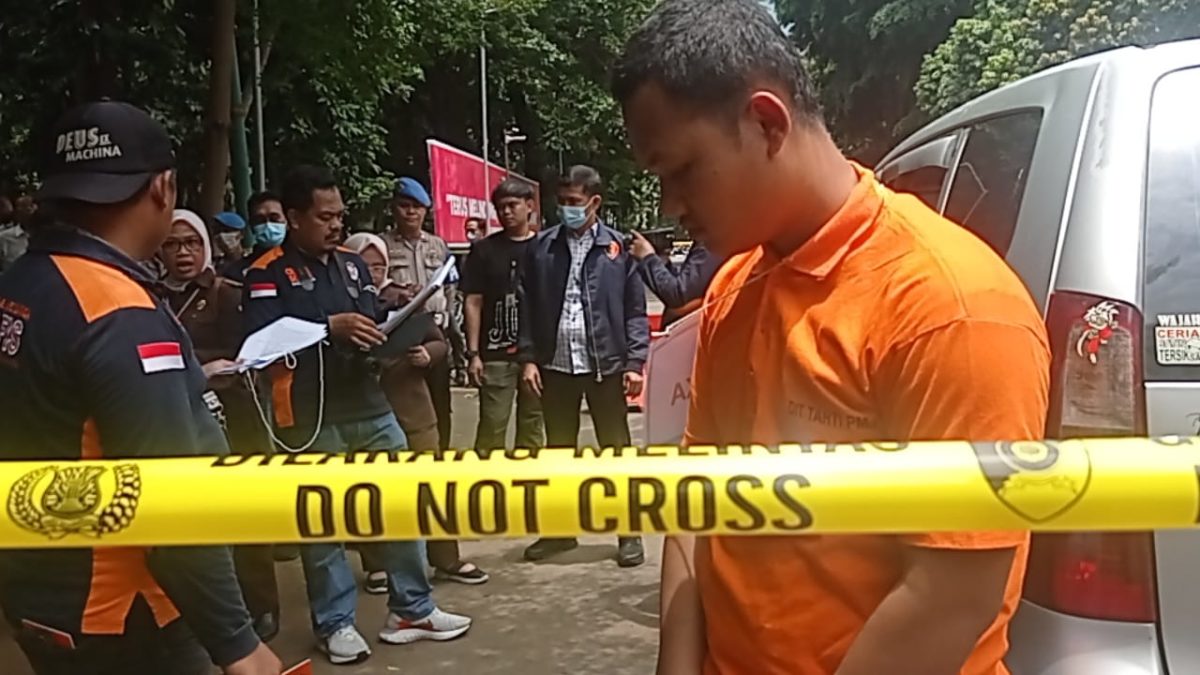Bripda Haris Sitanggang, anggota Densus 88 kaha judi Rp90 juta sebelum bunuh sopir grabcar di Depok (Konteks.co.id)