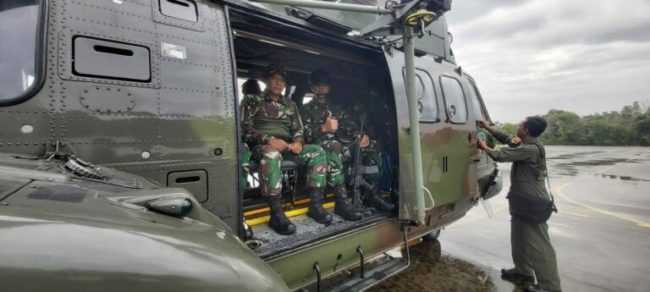 Helikopter Super Puma H-3211. (Dok: TNI AU)