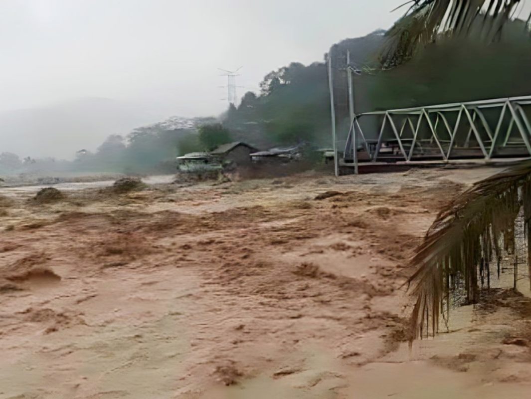 Banjir bandang di Lahat (Dok istimewa)