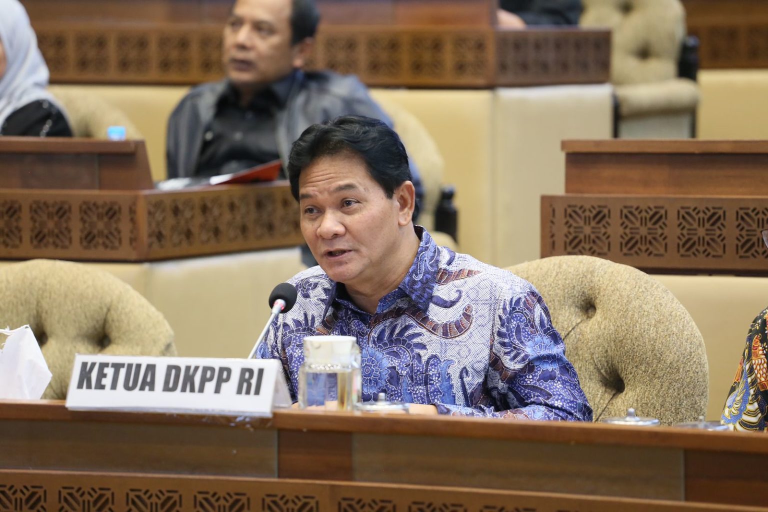 Ketua Dewan Kehormatan Penyelenggara Pemilu (DKPP) Heddy Lugito