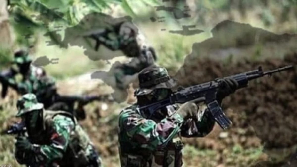 NI dan Polri Gugur ditembak KKB saat amankan salat tarawih di Puncak Jaya Papua (Dok Puspen TNI)