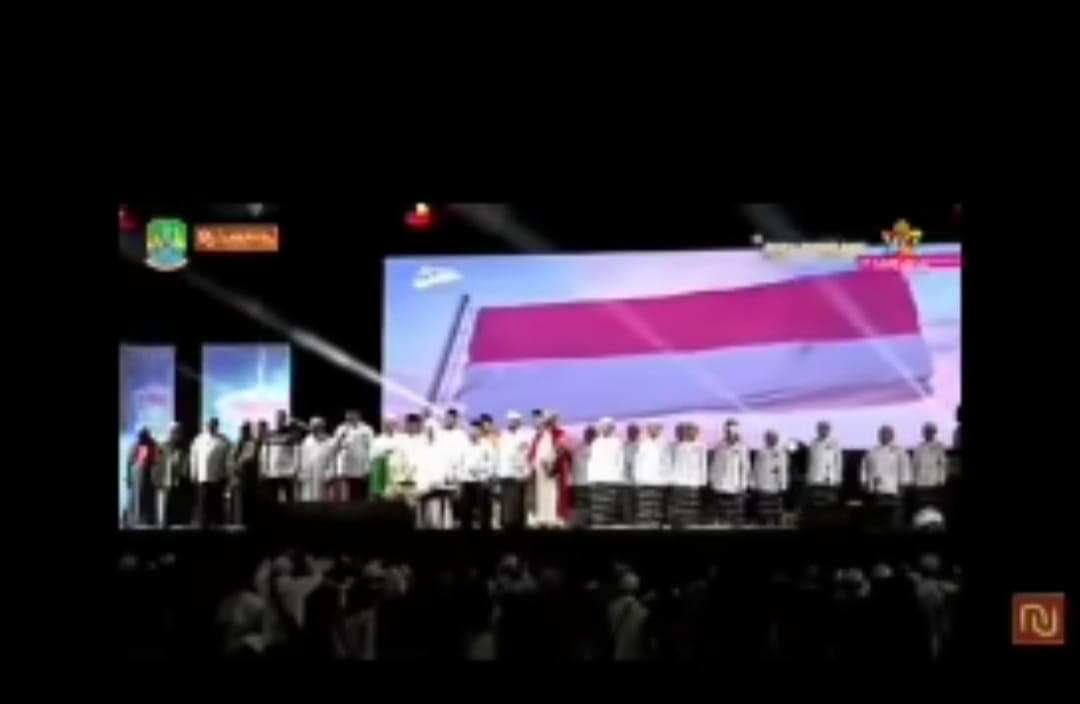 Video viral Plt wali Kota Bekasi Tri Adhianto Tjahyono salah baca teks Pancasila (tangkapan layar)