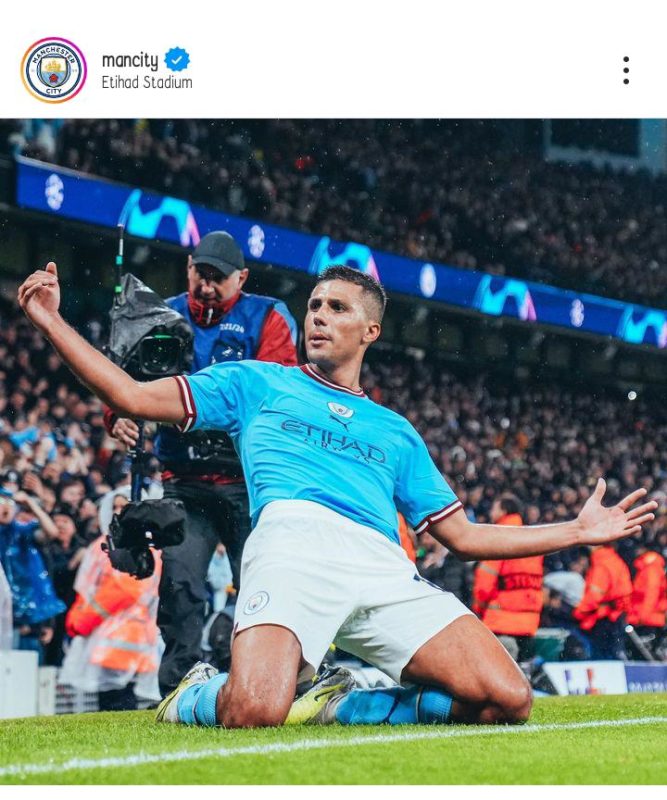 Rodri Hernandez jadi bintang kemenangan Manchester City