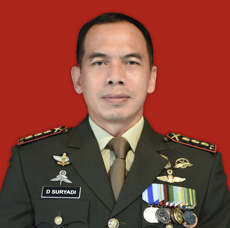 Danjen Kopassus Mayor Jenderal TNI Deddy Suryadi