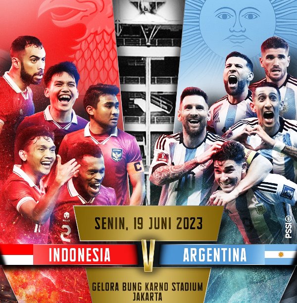 Indonesia Vs Argentina Momen Langka