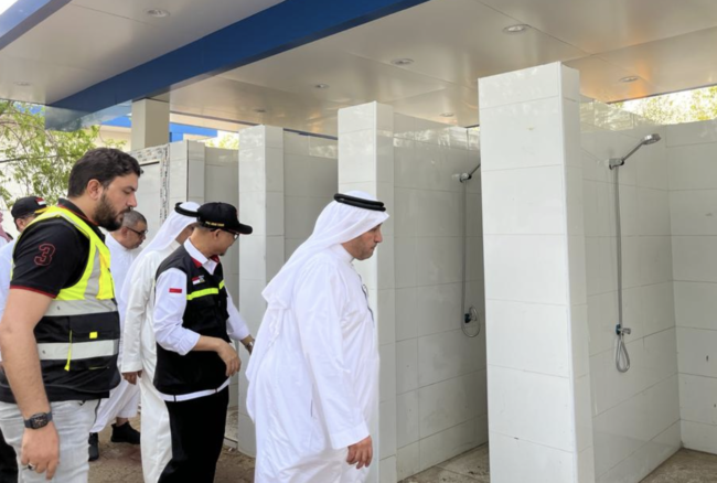 Maktab siapkan 10 toilet tambahan jemaah haji di Arafah. Dok: MCH
