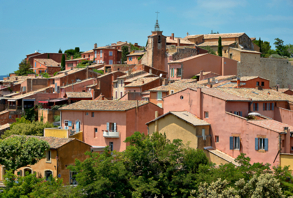 Pemandangan Desa Roussillon