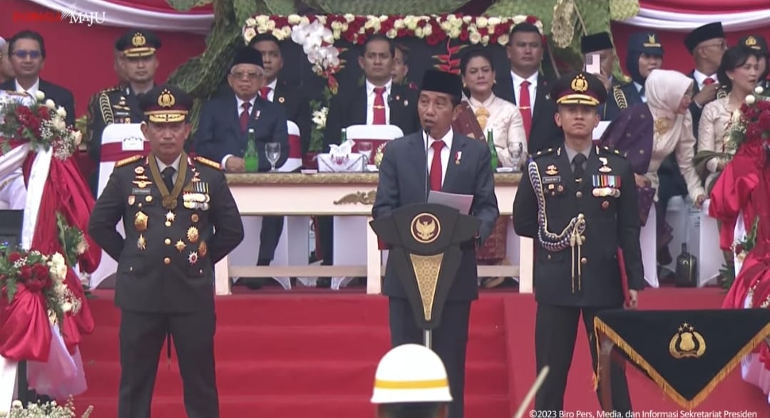 Presiden Jokowi minta Polri berbenah, tak tajam ke bawah tumpul ke atas (Dok YouTube Setpres)