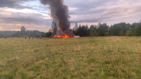 Pesawat Yevgeny Prigozhin meledak