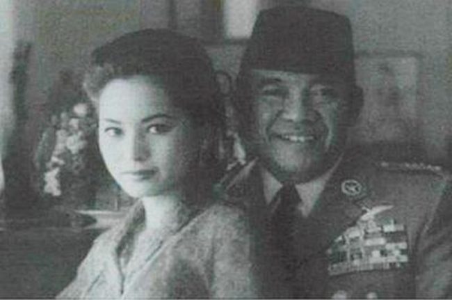 Ratna Sari Dewi dan Soekarno (Dok Arsip Nasional)