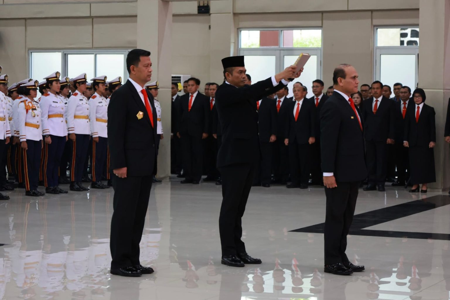 Pelantikan Rektor Unhan RI Mayjen TNI Jonni Mahroza.