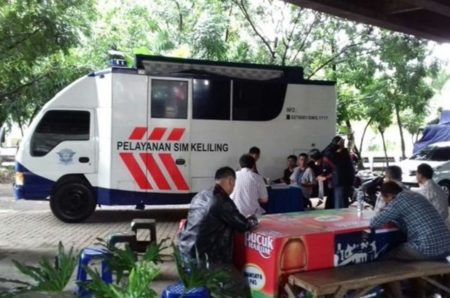 Layanan mobil SIM keliling di Jakarta hari ini, (Dok TMC Polda Metro Jaya)