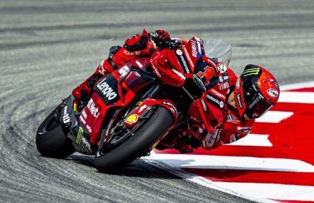 Hasil Kualifikasi MotoGP Catalunya 2023 menyajikan Francesco Bagnaia merebut posisi start terdepan. (Foto: Ducati Corse)