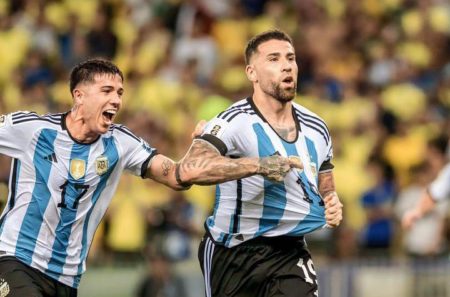 Otamendi jadi penentu kemenangan Argentina atas Brasil