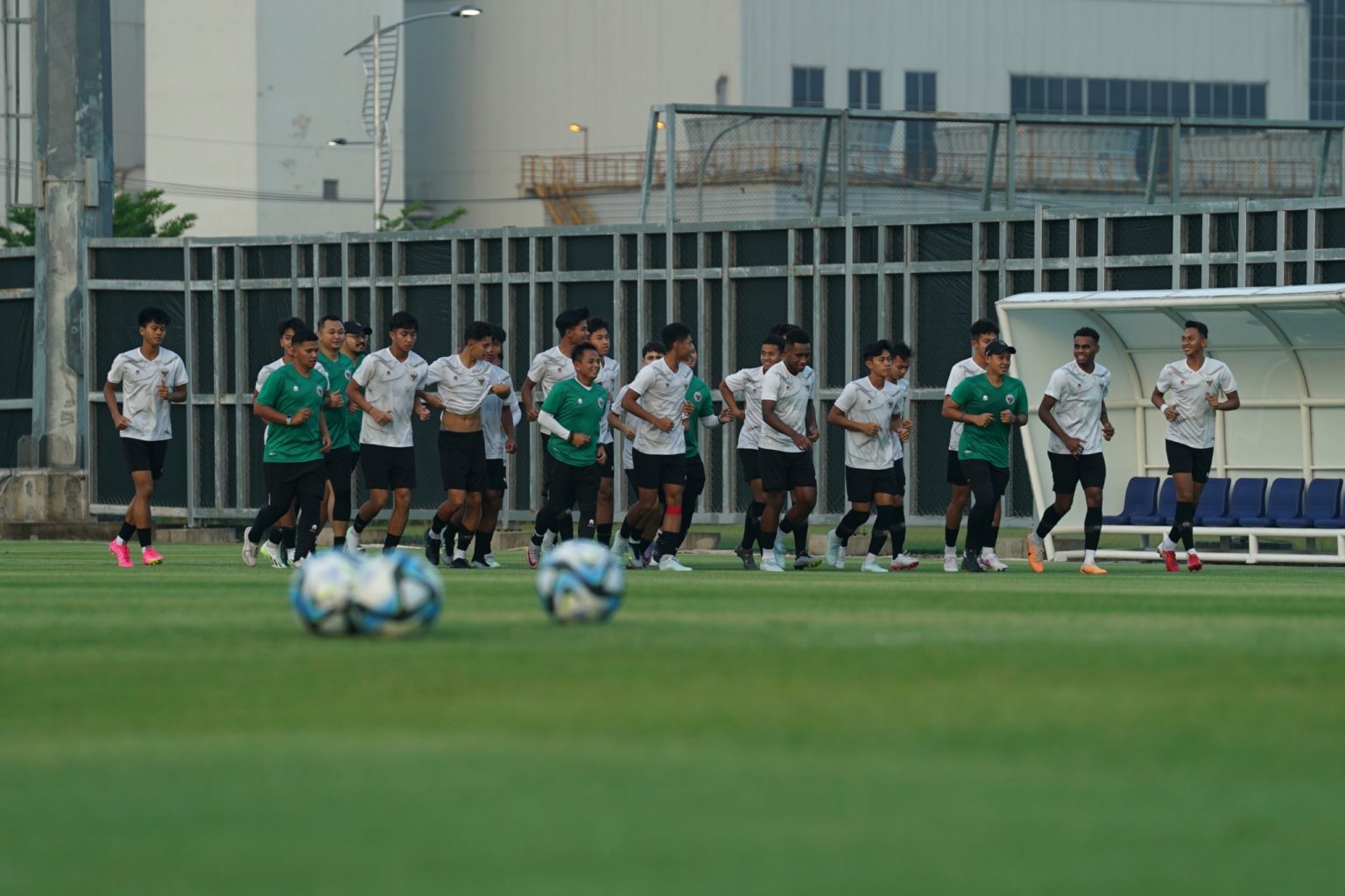 Timnas Indonesia U-17 lakukan latihan jelang lawan Panama U-17