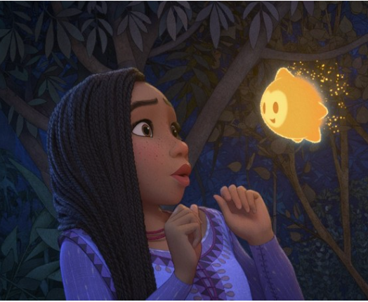 Petualangan Asha dalam film animasi "Wish"
