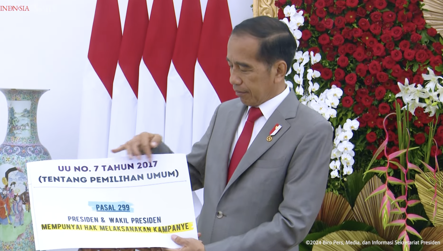 Istana Tegaskan Presiden Jokowi Belum Ingin Kampanye