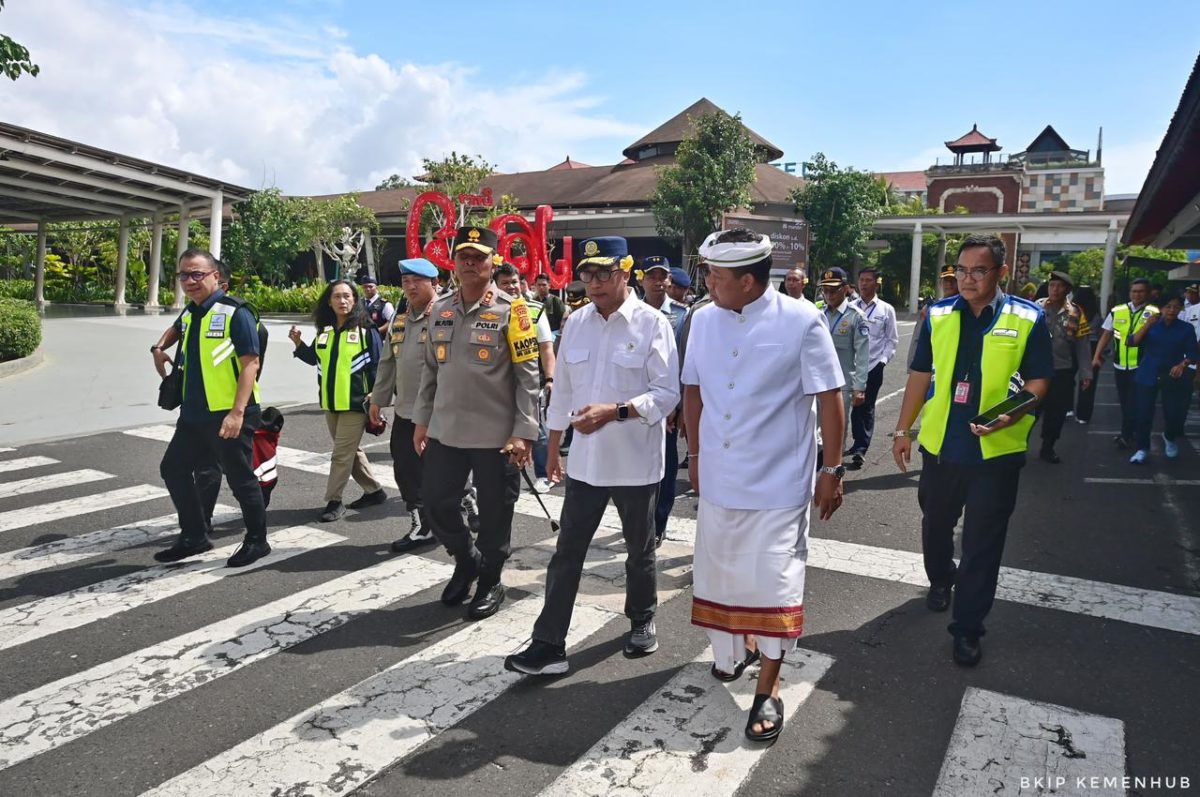 Menhub Budi Karya Sumadi siapkan 3 strategi atasi kemacetan menuju Bandara Ngurah Rai Bali (Dok.Kemenhub)