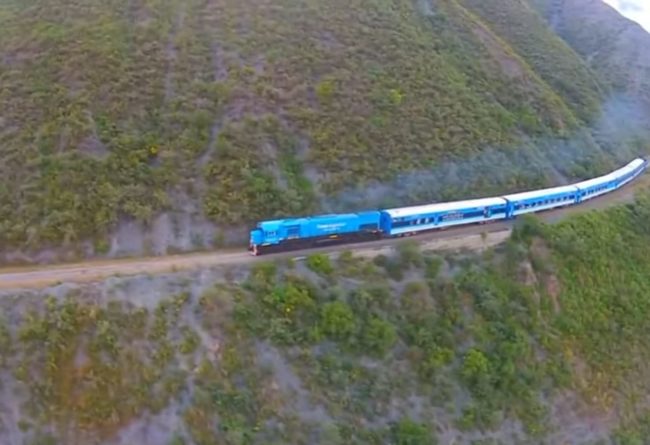 Tren a las Nubes di Argentina, salah satu jalur kereta api paling ekstrem di dunia (Dok YouTube Support)