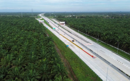Ruas Tol Kuala Bingai-Tanjung Pura mulai beroperasi, tarif masih gratis (Dok.Kementerian PUPR)