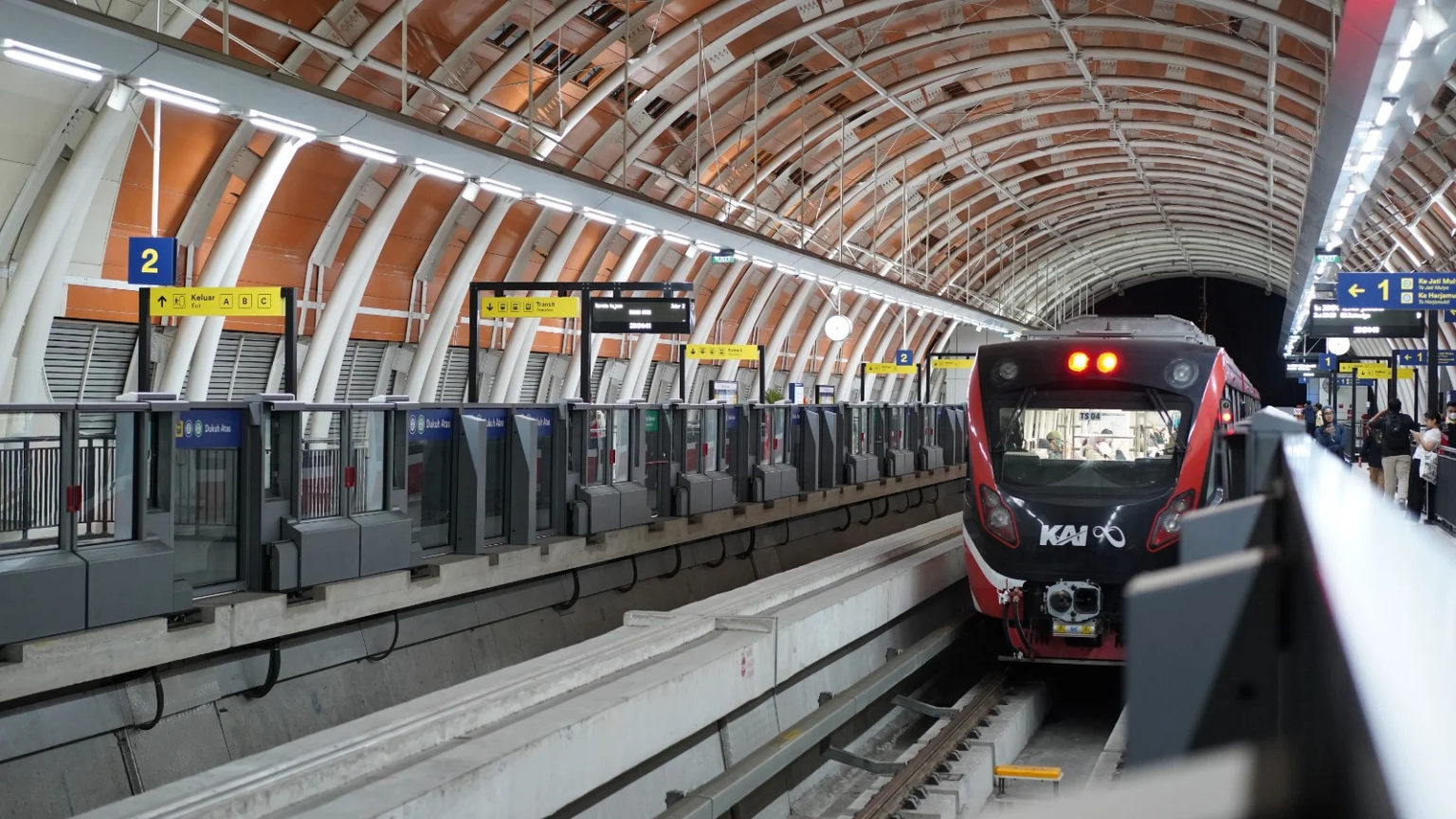 Penumpang Naik 16 Persen, LRT Jabodebek Tambah Jam Operasional (Dok.KAI)