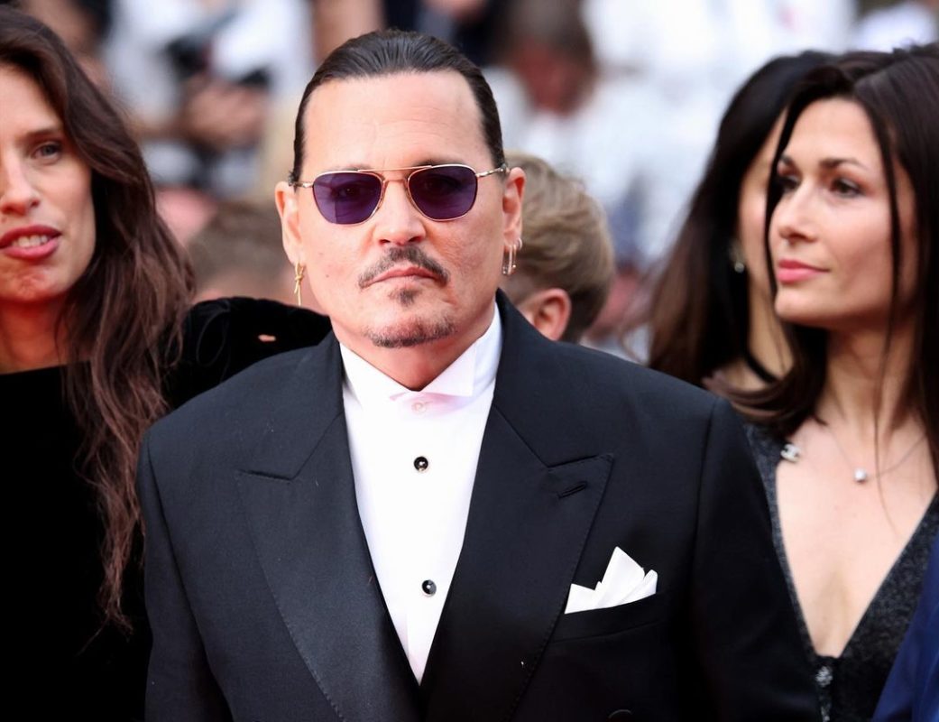 Johnny Depp saat hadiri festival Cannes 2023