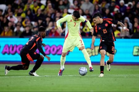 Spanyol harus menyerah dari Kolombia pada laga uji coba di London Stadium