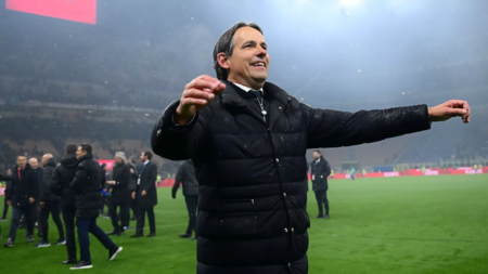 Simone Inzaghi gembira antar Inter Milan raih scudetto