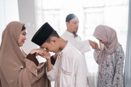 Ucapan selamat Idul Fitri dalam bahasa Jawa dan artinya (Ilustrasi Canva)