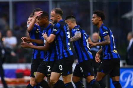 Inter Milan bermain imbang 1-1 melawan Lazio pada laga pekan ke-37 Liga Italia