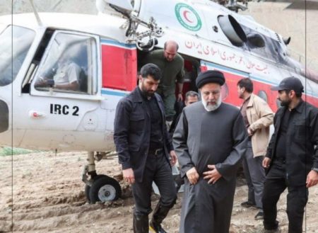 Helikopter Presiden Iran jatuh