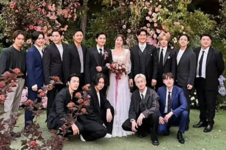 Ryeowook Super Junior resmi menikah dengan Ari. (Foto: Instagram/@teuk_kyu88)