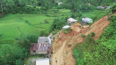 Tanah Longsor di Kabupaten Mamasa (Dok BNPB)
