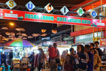 Menikmati sensasi kuliner malam di pasar laron, kota batu: surga kuliner di malam hari
